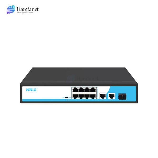 سوییچ POE برند HRUI مدل HR901-AF-821GNS