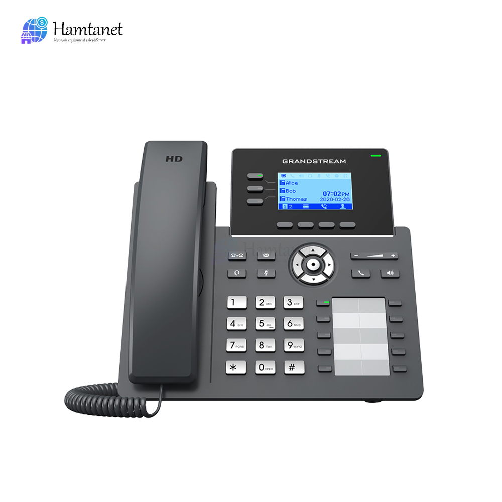 تلفن-تحت-شبکه-گرند-استریم-GRP2604P تلفن تحت شبکه گرند استریم GRP2604P
