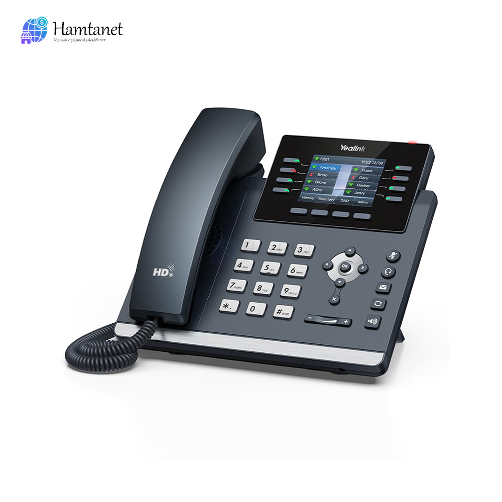 تلفن-تحت-شبکه-یالینک-SIP-T44W تلفن تحت شبکه یالینک SIP-T44W