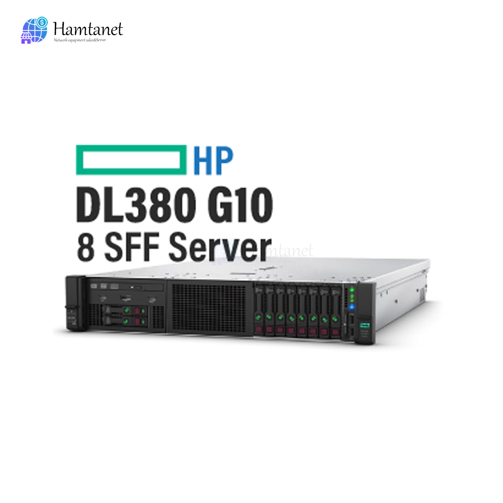 سرور-HP-DL380-G10-8SFF سرور HP DL380 G10 8SFF
