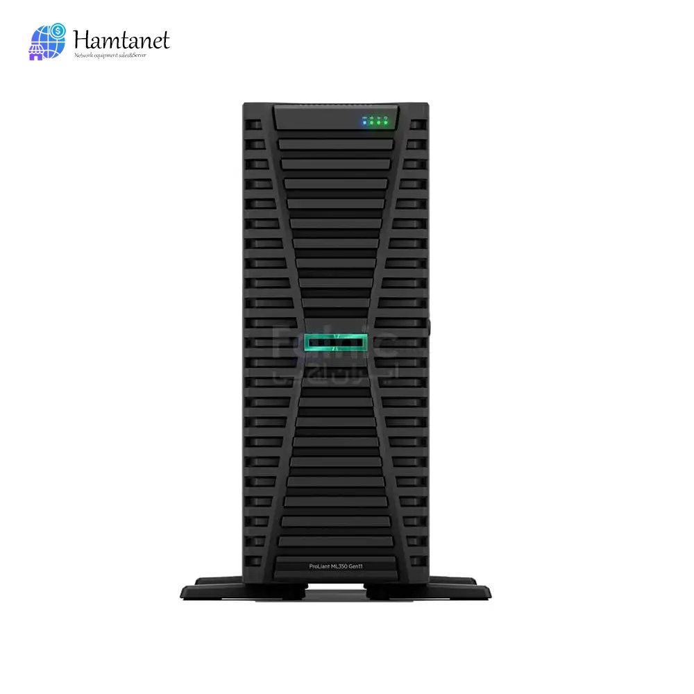 سرور-HPE-ProLiant-ML350-Gen11 معرفی سرور HP ML350 G11؛ مناسب شرکتهای در حال رشد اگر به سروری قدرتمند، قابل اعتماد و مقرون به صرفه نیاز دارید که فضای کمی را اشغال کند، سرور HP ProLiant ML350 Gen11 گزینه مناسبی برای شماست. این سرور جدیدترین سرور HPE است که در آگوست 2023 به کاربران معرفی شد. شما با خواندن این ریویو در مورد گزینههای زیر اطلاعات جامعی بدست میآورید: معرفی کامل HP ML350 Gen11 و جایگاه آن در بازار بررسی دقیق مشخصات فنی و ویژگیهای منحصر به فرد آن مقایسه با نسل قبلی (Gen10) شرح و بررسی جزئی امکانات و قابلیتهای نرمافزاری و سختافزاری بررسی قیمتگذاری و راهکارهای خرید اگر جزو افراد زیر هستید، خواندن این ریویو را به شما پیشنهاد میکنیم: مدیران IT و متخصصان فنی: اگر به دنبال انتخاب بهترین سرور برای نیازهای خود هستید، این بررسی اطلاعات کاملی از HP ML350 Gen11 و مزایای آن در اختیارتان قرار میدهد. صاحبان کسبوکارهای کوچک و متوسط: اگر به دنبال راه حلی قدرتمند و مقرون به صرفه برای ارتقای زیرساختهای IT خود هستید، این بررسی به شما کمک میکند تا بتوانید بهترین تصمیم را بگیرید. علاقهمندان به دنیای فناوری: اگر به دنبال اطلاعات بیشتر در مورد HP ML350 Gen11 و جایگاه آن در دنیای دیجیتال هستید، این بررسی برای شما مفید است. عوامل تاثیرگذار بر قیمت سرور HPE Proliant ML350 G11 قیمت سرور HP ML350 G11 به عوامل متعددی بستگی دارد که هر کدام مانند قطعات پازل، در کنار هم قیمت نهایی این سرور تاور را تعیین میکنند: قدرت پردازنده: هر چه پردازنده قدرتمندتر باشد، قیمت سرور نیز بیشتر است. حافظه رم: حافظه رم، مانند انبار اطلاعات سرور عمل میکند. هر چه ظرفیت حافظه رم بیشتر باشد، قیمت سرور ml350 g11 نیز بیشتر خواهد بود. فضا ذخیرهسازی: اطلاعات شما در این فضا ذخیره میشوند. نوع و ظرفیت فضای ذخیرهسازی، مانند هارد دیسک یا SSD، در قیمت ml350 g11 تاثیرگذار است. شبکه: نوع و سرعت شبکه، مانند 1GbE یا 10 GbE، در قیمت سرور HPE Proliant ML350 G11 تاثیرگذار است. گارانتی: گارانتی، مانند یک چتر حمایتی، خیال شما را از بابت کیفیت سرور آسوده میکند. هر چه مدت گارانتی بیشتر باشد، قیمت سرور نیز بیشتر خواهد بود. فروشگاه: قیمت سرور اچ پی ml350 g11 در فروشگاههای مختلف به دلیل ارائه خدمات مختلف یا استفاده از قطعات اورجینال یا فیک میتواند متفاوت باشد. علاوه بر این موارد، آپشنهای اضافی مانند رید کنترلر، کارت شبکه و … نیز در قیمت نهایی سرور تاثیرگذار خواهند بود. برای اطلاع از قیمت دقیق hpe proliant ml350 gen11 server، میتوانید با شماره 02154591915 تماس بگیرید و با اعلام پیکربندی مورد نظرتان، قیمت آن را دریافت کنید. سرور HP ML350 G11 Server معرفی مشخصات فنی HP ProLiant ML350 Gen11 Server سرور HP ML350 G11 از نسل چهارم پردازندههای قدرتمند Intel Xeon Scalable پشتیبانی میکند که این موضوع افزایش قابلیتهای پردازشی و توانایی اجرای بارهای کاری سنگین را امکان پذیر میکند. سرور HP ML350 G11 همچنین قابلیت پشتیبانی از حافظههای با ظرفیت و سرعت بالا را دارد بههمین دلیل برای فعالیتهای سنگین میتوان روی این سرور حساب باز کرد. HP ML350 G11 دارای فضای ذخیرهسازی بسیار بالایی است. با پشتیبانی از 24 درایو SFF و امکان نصب هارد دیسکهای SSD و HDD با ظرفیت بالا، شما قادر خواهید بود دادههای خود را بهصورت امن و قابلاعتماد ذخیره کنید. سرور HP ML350 G11 از رابطها و فناوریهای متعددی برای حفاظت از اطلاعات شما استفاده میکند. این شامل رابطهای شبکه Ethernet با سرعت بالا، کارتهای RAID جهت ایجاد بکآپ از دادهها، و امکانات مدیریت و نظارت روی سرور است. ویژگی های جدید سرور HP ML350 G11 نسبت به نسل های قبلی از ویژگیهای جدید سرور HP ML350 G11باید به موارد زیر اشاره کنیم: سرور HP ML350 G11 به پردازندههای مقیاسپذیر نسل چهارم Xeon Intel که حداکثر 60 هسته با توان 350 وات و 112.5 مگابایت حافظه نهان L3 را پشتیبانی میکنند مجهز شدهاست. افزایش پهنای باند و ظرفیت حافظه، پشتیبانی از حافظههای DDR5 با حداکثر ظرفیا 8 ترابایت با 8 کانال به ازای هر پردازنده افزایش نرخ انتقال داده از طریق 0 پشتیبانی از نرم افزار مدیریتی HPE Integrated Lights-Out 6 (iLO 6) برای داشتن پیکربندی و نظارت و به روز رسانی یکپارچه ایمن از هر جا پشتیبانی از صفحه پشتی SFF سهحالته و گزینه بوت NVMe محافظت شده RAID1 با قابلیت هات پلاگ سازگار با داریوهای 3 NVMe و درایوهای EDSFF برای پشتیبانی از 12 درایو EDSFF PCIe5.0 NVMe پشتیبانی از L40 NVIDIA L40 48GB PCIe Accelerator پشتیبانی از L4 and A16 NVIDIA Accelerator پشتیبانی از منبع تغذیه هات پلاگ 1800W-2200W Flex Slot Titanium Hot Plug اچ پی بهعنوان یکی از معتبرترین و محبوبترین برندهای تولیدکننده سرور تلاش میکند تا در نمونههای جدید سرورهای خود قابلیتهای متنوعی را اضافه کند تا کاربران بتوانند برای خرید محصولات جدید تفاوت لازم را احساس کنند. پردازنده سرور HP ML350 G11 Server سرورHP ML350 G11 از پردازندههای نسل چهارم و پنجم زئون اینتل پشتیبانی میکند که دسترسی به 8 تا 64 هسته پردازشی با حداکثر فرکانس کاری 3.9 گیگاهرتز را امکانپذیر میکند. بسته به نوع پردازندهای که روی سرور نصب میکنید به 22.5 تا 320 مگابایت حافظه کش از نوع L3 دسترسی دارید. سرورHP ML350 G11 مجهز به دو سوکت پردازنده است، بنابراین، اگر احساس میکنید که بارهای کاری سنگین و فشرده هستند، این امکان وجود دارد که دو پردازنده روی آن نصب کنید تا بتوانید از مزایای خیرهکننده سرعت و قدرت بالا در پردازش محاسبات به بهترین شکل بهرهمند شوید. cpu سرور hp ml350 g11 پردازنده سرور ml350 g11 حافظه رم سرور HP ML350 G11 سرورهای نسل یازدهم اینتل، همگی توانایی پشتیبانی از حافظههای نسل پنجم یا DDR5 را دارند. البته، این مسئله به نوع پردازندهای که روی سرور نصب میکنید، نیز بستگی دارد. سرور HP ML350 G11 به 32 اسلات DIMM تجهیز شدهاست و قادر است از 8 ترابایت حافظه DDR5 در قالب ماژولهای 256 گیگابایتی پشتیبانی کند. علاوه بر این، شما میتوانید از حافظههای مجهز به فناوری Advanced ECC که توانایی تصحیح خطاهای بیتی را دارند، استفاده کنید. بنابراین، مشکل خاصی بابت انتقال اطلاعات از حافظه اصلی به پردازنده مرکزی و دیگر قطعات وجود ندارد و پردازنده در صورت شناسایی این خطاهای بیتی قادر به اصطلاح و رفع آنها خواهد بود. بنابراین، نرخ از دست رفتن اطلاعات به کمترین میزان ممکن میرسد. این سرور قادر به پشتیبانی از حافظههای HPE DDR5 SmartMemory است که عملکرد بالاتری نسبت به حافظههای عادی دارند. البته، دقت کنید تنها در صورتی قادر به نصب هشت ترابایت حافظه اصلی روی سرور هستید که دو پردازنده روی آن نصب کرده باشید. ظرفیت حافظه رم در سرور اچ پی ml350 g11 فضای ذخیره سازی سرور اچ پی ML350 G11 این سرور توانایی پشتیبانی از 4 تا 12 دیسک LFF مبتنی بر رابطهای SAS و SATA یا 8 تا 24 درایو SFF را دارد. این پیکربندی متنوع و قدرتمند اجازه میدهد، متناسب با نیازهای کاری و بودجهای که در اختیار دارید، دیسکها را روی سرور نصب کنید. همچنین میتوانید ترکیبی از هارد دیسکها و ssdها را روی سرور نصب کنید و بر مبنای معماری رید که دیسکها را بر مبنای آن پیکربندی میکنید از مزایای ظرفیت بالای هارد دیسکها و سرعت بالای ssdها به بهترین شکل استفاده کنید. بنابراین، محدودیت خاصی در این زمینه وجود ندارد. فضای ذخیره سازی در سرور hpe ml350 gen11 درایو نوری اختیاری با توجه به اینکه سرور ml350 g11 از نوع تاور است، بدیهی است که جایگاه مخصوصی برای نصب درایوهای نوری داشته باشد. هرچند استفاده از این درایوها در سالهای اخیر به کمترین میزان ممکن رسیده است، اما هنوز هم برخی از شرکتها برای کارهای خود از آنها استفاده میکنند. شما میتوانید درایوهای DVD-ROM یا DVD-RW را روی این سرور نصب کنید. امنیت سرور اچپی طیف گستردهای از مکانیزمهای امنیتی را برای ایمن نگه داشتن سرور HP ML350 G11 استفاده میکند. از ویژگیهای امنیتی شاخص این سرور به موارد زیر باید اشاره کرد: پشتیبانی از UEFI Secure Boot و Secure Start پشتیبانی از مکانیزم امنیتی SGX مخفف Software Guard Extensions شرکت اینتل برای افزایش ضریب امنیت سرور پشتیبانی از Immutable Silicon Root of Trust پشتیبانی از تراشه TPM 2.0 سرنام Trusted Platform Module که امنیت پلتفرم را به شکل قابل توجهی افزایش میدهد. پشتیبانی از ویژگی bezel key-lock، اسلات Padlock و پشتیبانی از اسلات قفل Kensington مدیریت سرور hp ml350 g11 server مجهز به ماژول HPE iLO است که به شکل تعبیه شده روی مادربرد سرور قرار گرفته و امکان نظارت، پیکربندی و اعمال تغییرات روی سرور را فراهم میکند. همچنین نرمافزار HPE OneView که باید به شکل جداگانه دانلود شود، قابلیتهای مدیریتی پیشرفتهتری را در اختیار کارشناسان شبکه قرار میدهد. توجه کنید که برای دستیابی به قابلیتهای مدیریت پیشرفتهتر باید لایسنس HPE iLO Advanced و HPE OneView Advanced را به شکل جداگانه خریداری کنید تا روند انجام کارها بازهم سادهتر شود. اسلات توسعه سرورHP ML350 G11 تعداد 2 تا 10 اسلات توسعه از نوع PCIe Gen5 (2 OCP 3.0) در اختیار کاربران قرار میدهد، اما برای اطلاعات دقیقتر در این زمینه باید قبل از خرید، جزئیات سرور را بر مبنای شماره سریال آن بررسی کنید. فن سرور اچ پی ML350 G11 بسته به مدل، 3 فن استاندارد بدون قابلیت hot-plug یا 8 فن اضافی hot-plug بر مبنای اصل افزونگی N+1 قابل نصب روی سرور است. کانفیگهای مختلف سرور HP ML350 G11 برای انواع کسب و کار سرور ML350 G11 در کانفیگهای مختلفی به بازار عرضه شده است. برخی از این کانفیگها به شرح زیر هستند: کسبوکارهای متوسط P53564-001: سرور HPE ProLiant ML350 Gen11 4SFF به یک پردازنده Intel Xeon Silver 4410Y، 32 گیگابایت حافظه DDR5 از نوع RDIMM و یک منبع تغذیه HPE 800W Flex Slot تجهیز شدهاست که برای کسبوکارهای متوسط پیکربندی خوبی دارد. کسبوکارهای متوسط و استارتاپها P55953-001: سرور HPE ProLiant ML350 Gen11 8SFF به یک پردازنده Intel Xeon Gold 5416S، 32 گیگابایت حافظه DDDDR5 از نوع RDIMM، کنترلر ذخیره سازی HPE MR408i-o و یک منبع تغذیه HPE 800W Flex Slot تجهیز شدهاست. این سرور برای کسبوکارهای کوچک و استارتآپها گزینه مناسبی است. P53566-001: سرور HPE ProLiant ML350 Gen11 8SFF به یک پردازنده Intel Xeon Silver 4410Y، 32 گیگابایت حافظه DDR5، کنترلر ذخیره سازی HPE MR408i-o و یک منبع تغذیه HPE 800W Flex Slot تجهیز شده است. شعبههای سازمانی P53570-001: سرور HPE ProLiant ML350 Gen11 8SFF به یک پردازنده Intel Xeon Gold 5418Y، 32 گیگابایت حافظه DDR5 ، کنترلر ذخیرهسازی HPE MR408i-o و یک منبع تغذیه HPE 800W Flex Slot تجهیز شده و گزینه مناسبی برای استقرار در شعب سازمانی است. امکان پیکربندی سرور hp ml350 g11 server متناسب با نیازهای کاری وجود دارد و شما میتوانید قطعات را متناسب با نیاز کاری خود خریداری کنید. انواع شاسی سرور HP ML350 Gen11 مقایسه سرورهای اچ پی مدل ML350 G11 و ML350 G10 مقایسه سرورهای ML350 نسل 10 و 11 ویژگی HP ML350 Gen11 HP ML350 Gen10 تاریخ انتشار 2023 2017 پردازنده نسل چهارم و پنجم Intel Xeon Scalable نسل دوم Intel Xeon Scalable حافظه رم DDR5 DDR4 تعداد اسلات رم 32 24 حداکثر ظرفیت حافظه رم 8.0TB 3.0TB حداکثر فضای ذخیره سازی 368.64TB 24×5.36TB Hot Plug SFF SAS SSD 24×15.36TB Hot Plug SFF NVMe PCIe SSD 368.64TB 24×15.36TB Hot Plug SFF SAS SSD نوع اسلات PCIe PCIe 5.0 PCIe 4.0 تعداد اسلات PCIe 10 8 قابلیت ارتقا بله بله انتخاب بهترین سرور برایِ شما به نیازهایتان بستگی دارد. اگر به دنبال بالاترین عملکرد و سرعت هستید، HP ML350 Gen11 انتخاب مناسبتری است. اما اگر به دنبال قیمتی مناسبتر هستید و به عملکرد و سرعت کمتری نیاز دارید،HP ML350 Gen10 میتواند انتخاب ایدهآلی برای شما باشد. سرور اچ پی ML350 G11 چه کاربردهایی دارد؟ سرور HP ML350 G11 Server اغلب برای کاربردهای متنوع در محیطهای تجاری و سازمانی مورد استفاده قرار میگیرد. این سرور میتواند بهعنوان سرور فایل، سرور پرینت، سرور DHCP، سرور DNS و سایر سرویسهای شبکه عمل کند. برخی دیگر از کاربردهای رایج آن عبارتاند از: مجازیسازی و محاسبات عالی سرورهای HP ML350 G11 باقدرت پردازشی بالا و قابلیت استفاده از تکنولوژیهای مجازیسازی مانند VMware وHyper-V، برای ایجاد ماشینهای مجازی و اجرای بارهای کاری متعدد، مناسب هستند. با پردازندههای قدرتمند و حافظه بالا، سرور HP ML350 G11 میتواند برای محاسبات عالی مورداستفاده قرار گیرد. این شامل عملیات علمی و ریاضی پیچیده، شبیهسازیهای پیشرفته، تجزیهوتحلیل دادههای بزرگ و سایر بارهای کاری سنگین است. ذخیرهسازی داده و استفاده در مراکز داده با قابلیت نصب تعداد زیادی هارد و پشتیبانی از تکنولوژیهای RAID، سرور ML350 G11 بهعنوان سرور ذخیرهسازی قوی مورد استفاده قرار میگیرد. این قابلیتها به شرکتها و سازمانها کمک میکند تا دادههای خود را به طور ایمن و قابلاعتماد ذخیره و مدیریت کنند. با قابلیتهای خود در زمینه امنیت، مدیریت هوشمندانه برق و حرارت و قابلیت مقیاسپذیری، سرور ML350 G11 برای استفاده در مراکز داده و محیطهای تجاری بزرگ مناسب است. سرویسدهی شبکه سرور ML350 G11 HPE با دارا بودن پورتهای شبکه گیگابیت و قابلیتهای مدیریت شبکه، بهعنوان سرور قدرتمند برای سرویسدهی در شبکههای کامپیوتری استفاده میشود. چرا خرید سرور HP ML350 G11 از فالنیک را پیشنهاد میکنیم؟ اگر شما برای محل کار، منزل و… به سرور نیاز دارید، بهتر است این محصول را از مراکز معتبر خریداری کنید. فالنیک بهعنوان یکی از باتجربهترین شرکتها در این حوزه عمل میکند. برای کسب اطلاعات بیشتر با کارشناسان ما از طریق شماره 02154591915 تماس بگیرید. در ادامه مزایای خرید سرور اچ پی HP ML350 G11 از فالنیک را بررسی میکنیم: گارانتی طلایی دوساله یک سال ضمانت حوادث جنرال سرویس دورهای رایگان در تهران مشاوره تخصصی پیادهسازی شبکه قبل از خرید پشتیبانی پس از خرید خرید سرور HP ML350 G11 Server با قطعات اصلی (اورجینال) ارسال به سراسر کشور ارائه دستگاه جایگزین امانی در صورت زمانبر بودن تأمین قطعه امکان تمدید گارانتی تحت عنوان گارانتی آرامش امکان چککردن وضعیت گارانتی فالنیک (ایران اچ پی) مراحل خرید سرور اچ پی ML350 G11 از فروشگاه فالنیک برای ثبت سفارش سرور HP ML350 G11 Server میتوانید بالای همین صفحه وارد بخش درخواست پیشفاکتور شوید و شماره تلفن همراهتان را وارد کنید. بعد از تأیید نهایی کارشناسان ما در فالنیک برای پیگیری و بررسی موارد مختلفی مانند قیمت سرور HP ML350 G11 Server، با شما تماس میگیرند. سوالات متداول در مورد خرید سرور HP ML350 G11 فضای کافی برای نصب کردن سرور HPE proliant ML350 Gen11 چقدر است؟ این سرور، 4 یونیته است و قابلیت نصب در رک را نیز دارد. در نتیجه میتوانید با توجه به فضای فیزیکی که در اختیار دارید از آن استفاده کنید. سرور HP ML350 G11 برای چه مشاغلی کاربرد دارد؟ این سرور قدرتمند برای حجم بالای کاربران، پردازش دادههای سنگین، مجازیسازی سرور، ذخیرهسازی دادهها، ارائه خدمات شبکه و برنامههای تجاری با تعداد کاربران زیاد مورداستفاده قرار میگیرد. سرور نسل یازده اچ پی که متخصصین فالنیک پیشنهاد می کنند: سرور HP DL380 G11
