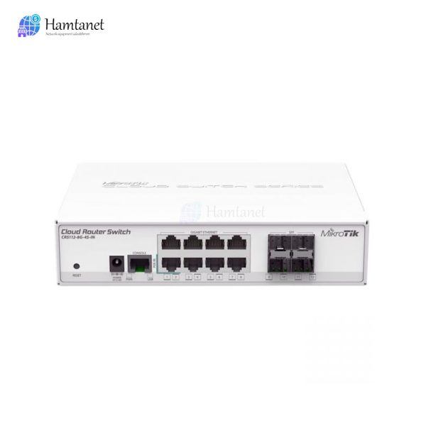 سوئیچ میکروتیک مدل MikroTik CRS112-8G-4S-IN