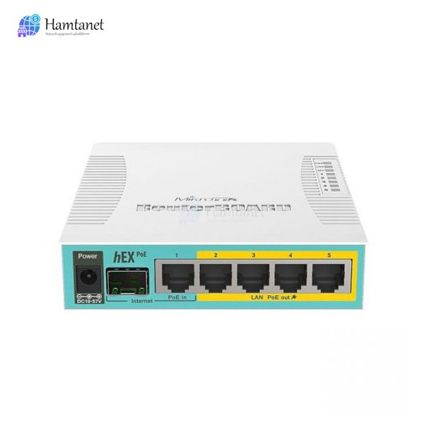 روتربرد میکروتیک مدل MikroTik hEX PoE