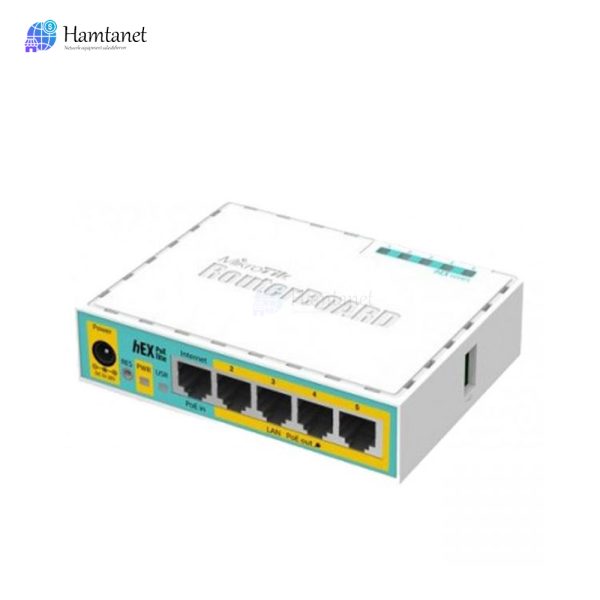 روتربرد میکروتیک مدل MikroTik hEX PoE lite