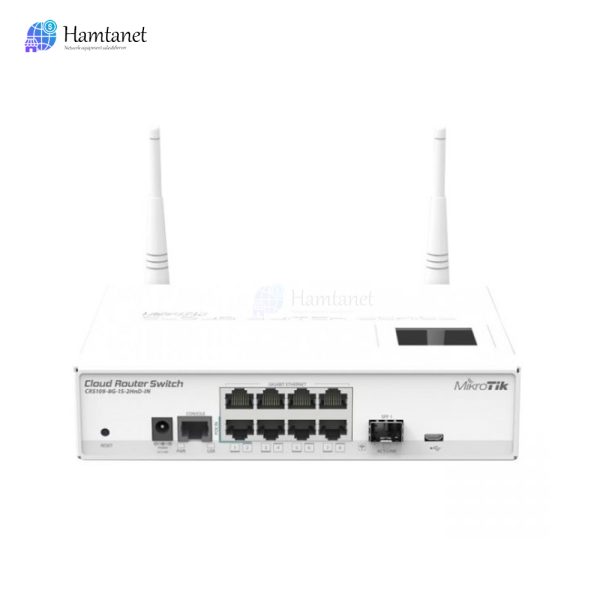 سوئیچ میکروتیک مدل MikroTik CRS109-8G-1S-2HnD-IN