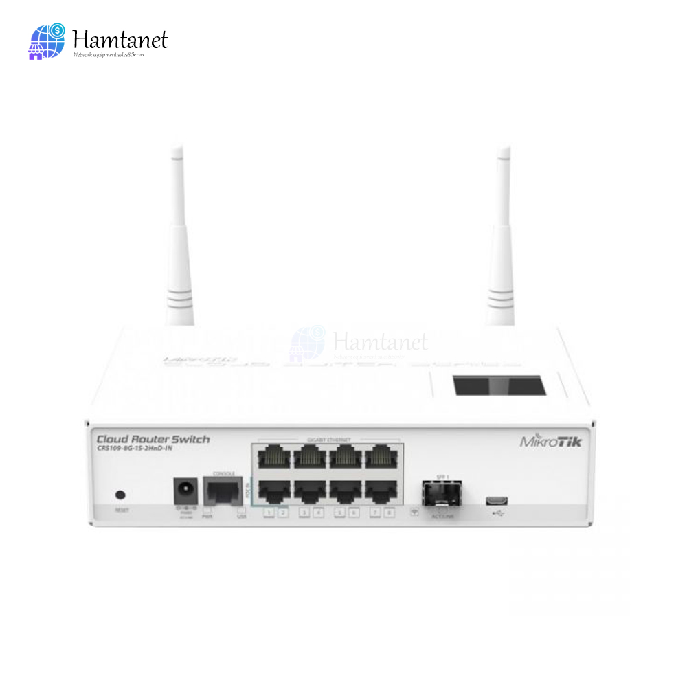 سوئیچ-میکروتیک-مدل-MikroTik-CRS109-8G-1S-2HnD-IN