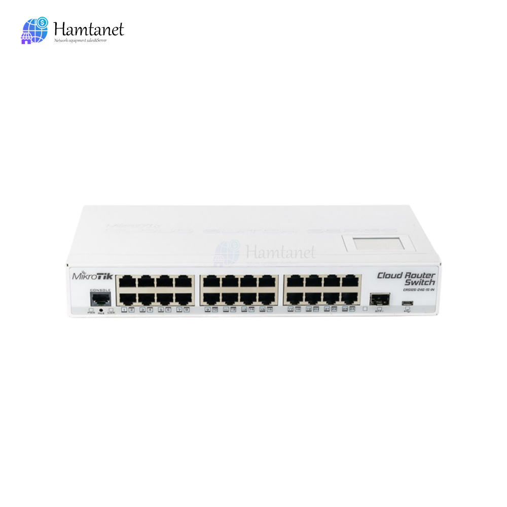 سوئیچ-میکروتیک-مدل-MikroTik-CRS125-24G-1S-IN-1 سوئیچ میکروتیک مدل MikroTik CRS125-24G-1S-IN