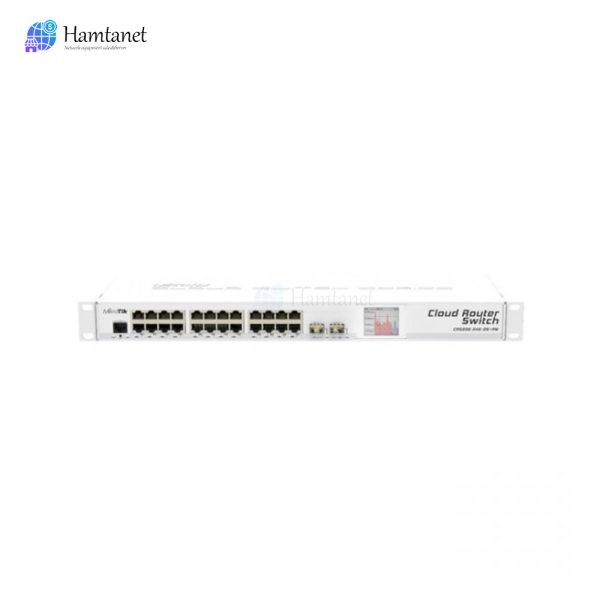 سوئیچ میکروتیک مدل MikroTik CRS226-24G-2S+RM