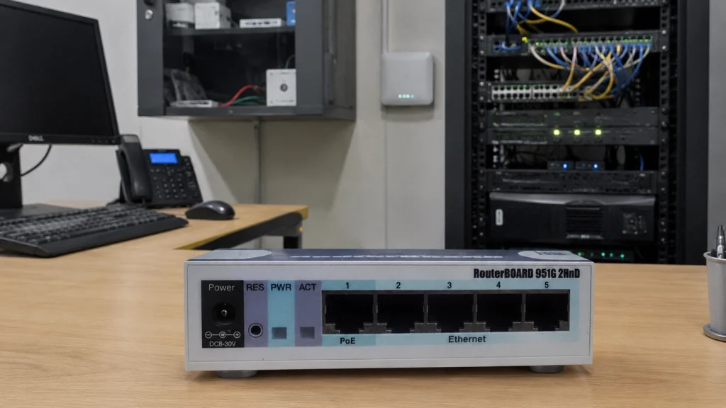 روتربرد میکروتیک مدل MikroTik RB951G-2HnD