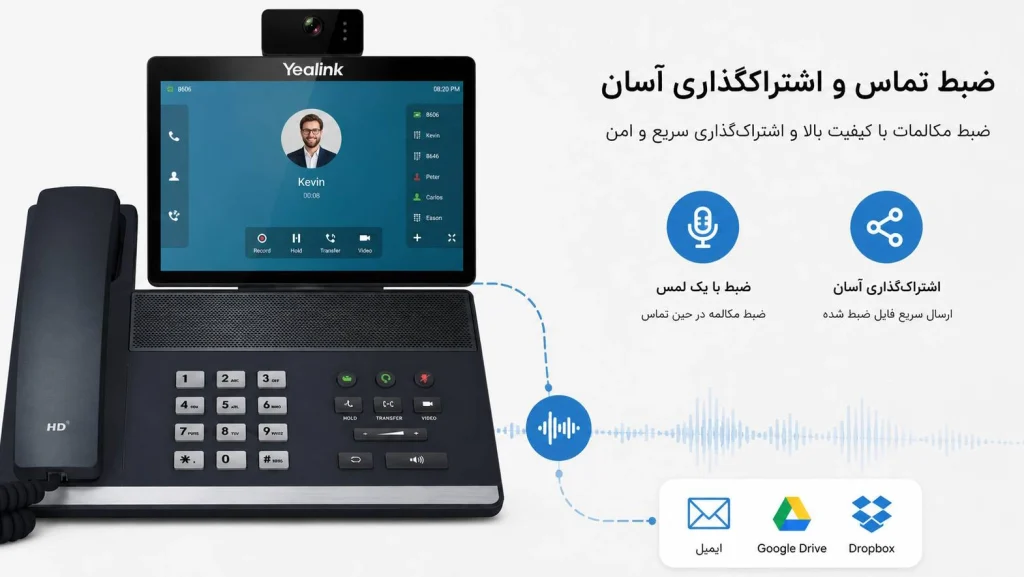 تلفن تحت شبکه یالینک VP59